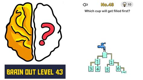 Brain Out level 43 cup